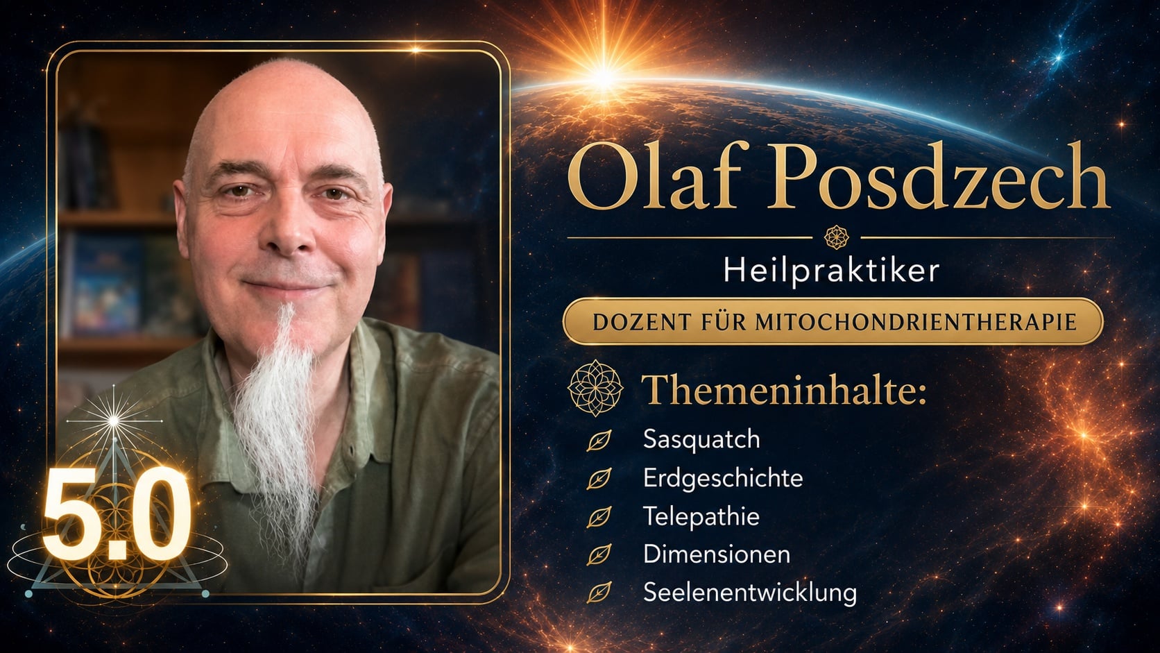 Olaf Posdzech – Heilpraktiker, Übersetzer und Sasquatch-Forscher